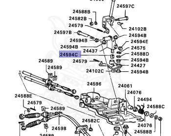 Mitsubishi - Lancer - C62A - 1991 - LNHG2 - 4G15