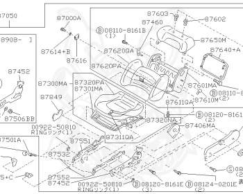Nissan - Cefiro - A31 - 1993 - SET - SEDAN(S) - 2 WHEEL DRIVE(2WD) - MANUAL TRANS 5-SPEED(MT.F5) - IRS TYPE(IRS) - RB20DT