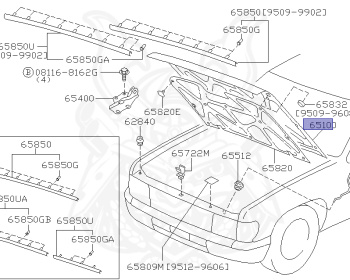 Nissan - Pathfinder - R50 - 1998 - R3M - WAGON(W) - 4 WHEEL DRIVE(4WD) - MANUAL TRANSMISSION(MT) - TD27TI