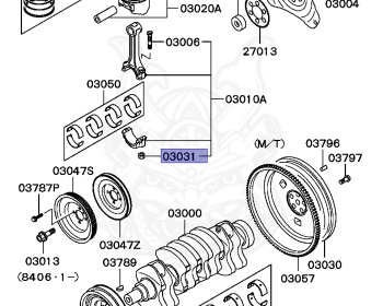 Mitsubishi - Chariot - D03W - 1983 - LKUT - G62B