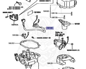 Toyota - Carina - AT192 - 1996 - SX TYPE - Automatic - 5AFE