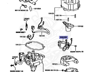Toyota - Sprinter - AE95G - 1993 - AV-1 TYPE - WAGON - Automatic - 4AFHE