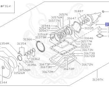 Nissan - Cedric/Gloria - Y31 - 1987 - BRO TYPE - HARDTOP(K) - AUTOMATIC TRANSMISSION(AT) - VG30E