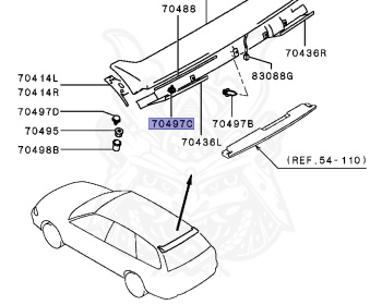 Mitsubishi - Libero - CB5W - 1993 - HLNHE - 4G93