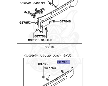 Mitsubishi - Challenger - K94W - 1996 - NUF - 4D56