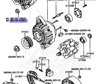 Toyota - Carina - AT170 - 1990 - DX TYPE - SEDAN - Manual - 5AFE