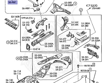 Mazda - RX-8 - SE3P - Feb-2003 - Right hand - 13-MSP