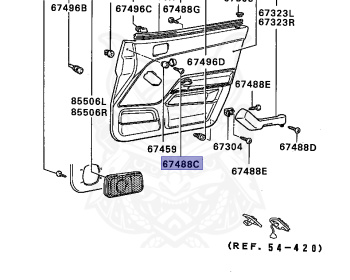 Mitsubishi - Lancer - C62A - 1988 - LKHG - 4G15