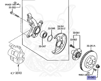 Mazda - MPV - LY3P - Dec-2007 - Right hand - L3-VE