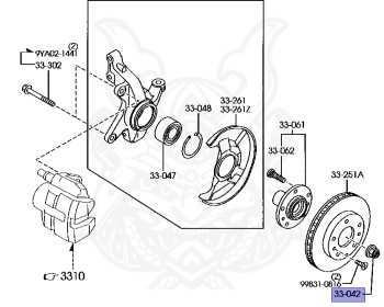 Mazda - MPV - LY3P - Dec-2005 - Right hand - L3-VE