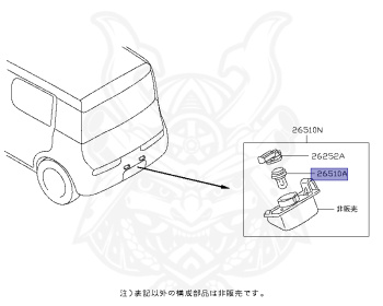 Nissan - Cube - Z12 - 2010 - 15G Grade - WAGON(W) - 2 WHEEL DRIVE(2WD) - CVT(CVT) - HR15DE