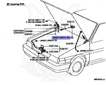 Toyota - Tercel - EL31 - 1986 - GP TURBO TYPE - 3 DOOR - Manual - 3ETE