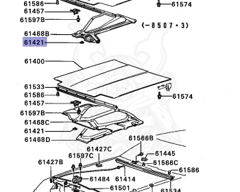 Mitsubishi - Starion - A183A - 1985 - MRFG - G63B