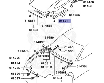 Mitsubishi - GTO - Z15A - 1991 - MJGF9 - 6G72
