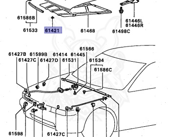 Mitsubishi - Lancer - C63A - 1990 - LNGFG - 4G61