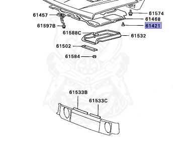 Mitsubishi - Pajero - L149G - 1986 - WGMNFP - 4D56