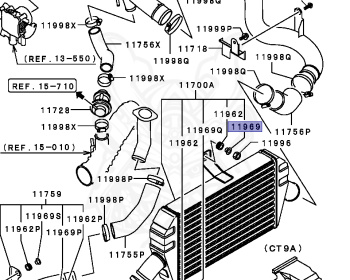Mitsubishi - Lancer Evolution VIII - CT9A - 2003 - SJDFZ - 4G63