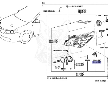 Toyota - Camry - AVV50 - 2017 - Variator - 2ARFXE