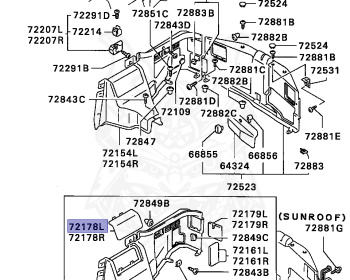 Mitsubishi - GTO - Z16A - 1999 - MNGF2 - 6G72