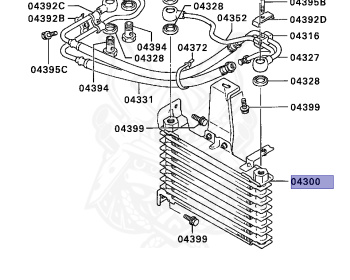Mitsubishi - GTO - Z15A - 1991 - MJGF9 - 6G72