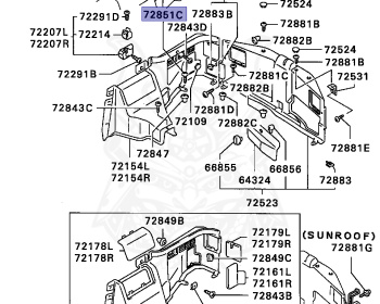 Mitsubishi - GTO - Z15A - 2000 - MRPM - 6G72