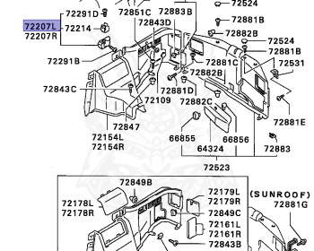 Mitsubishi - GTO - Z15A - 1990 - MJGF - 6G72