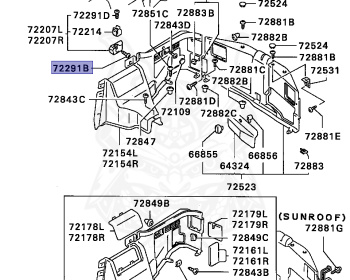 Mitsubishi - GTO - Z16A - 1990 - MJGF - 6G72