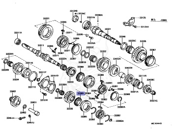 Toyota - Carina - AT192 - 1994 - SG TYPE - Manual - 5AFE