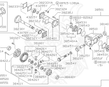 Nissan - Mistral - R20 - 1994 - SEDAN - WAGON(W) - AUTOMATIC TRANSMISSION(AT) - TD27T