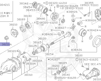 Nissan - 180SX - RS13 - 1990 - Type 2 - HATCH BACK(HB) - MANUAL TRANSMISSION(MT) - TWO WHEELS STEERING(2WS) - CA18DT