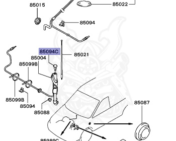 Mitsubishi - RVR - N13W - 1994 - ANUM - 4G63