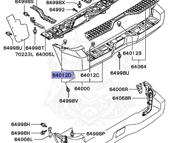 Mitsubishi - Pajero Evolution - V55W - 1994 - GNXH - 6G74