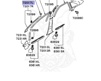Mitsubishi - Lancer - CD3A - 1996 - SNHD2 - 4G91