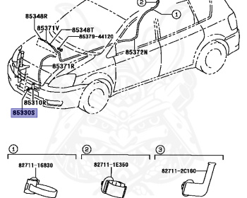 Toyota - Ipsum - ACM21W - 2009 - 240U TYPE - 2AZFE