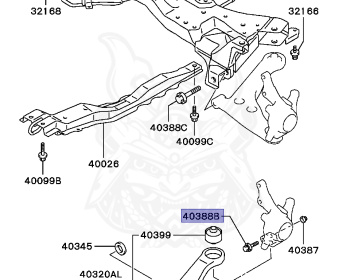 Mitsubishi - Airtrek - CU2W - 2004 - LYXFZ2 - 4G63