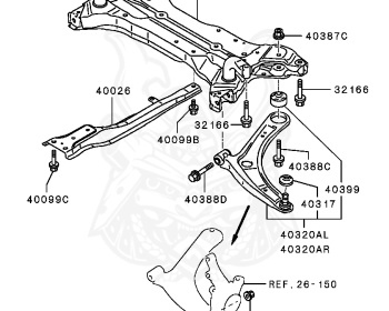 Mitsubishi - Galant Fortis Sport Back - CX4A - 2013 - LMUFZ - 4B11