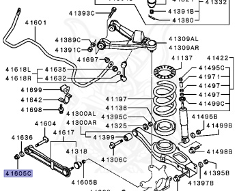 Mitsubishi - Pajero - V68W - 1999 - MRHF - 4M41