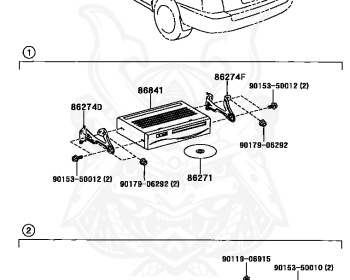 Toyota - Kluger - ACU20W - 2001 - WAGON - Automatic - 2AZFE