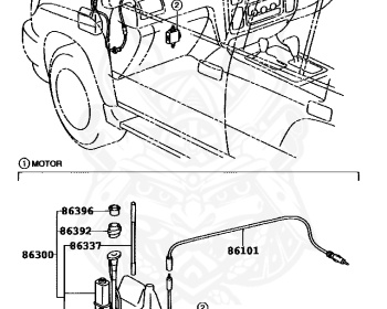 Toyota - Land Cruiser - UZJ100W - 2000 - CYGNUS TYPE - Automatic - 2UZFE