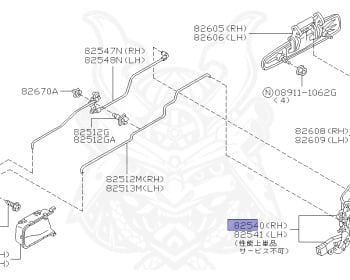 Nissan - Skyline - R34 25GT - ENR34 - 2000 - 25GT - 4 DOOR SEDAN(4S) - AUTOMATIC-FLOOR SHIFT(AT.F4) - High cast, 2-link (IRS.2WD) - RB25DE