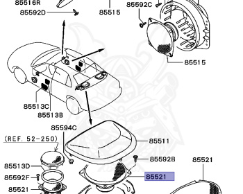 Mitsubishi - Galant - E53A - 1992 - PNHE - 6A11