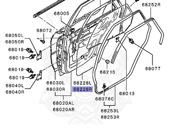 Mitsubishi - Lancer - CB4A - 1994 - SNHW - 4G92