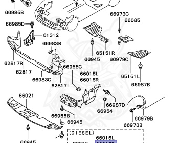 Mitsubishi - Lancer - CB1A - 1995 - SNJ - 4G13