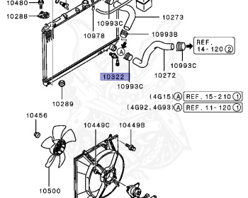Mitsubishi - Mirage - CC4A - 1994 - MNGM - 4G92