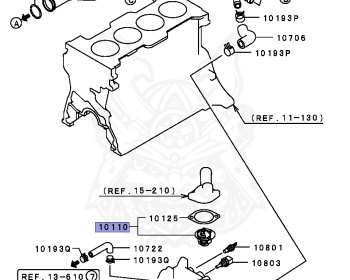 Mitsubishi - Lancer - CB1A - 1996 - SNJ - 4G13