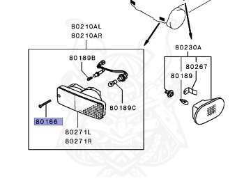 Mitsubishi - Pajero Jr - H57A - 1995 - MKUE2 - 4A31