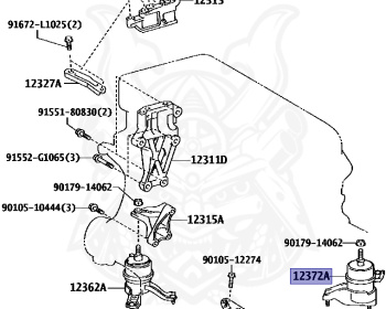 Toyota - Camry - AVV50 - 2015 - Variator - 2ARFXE