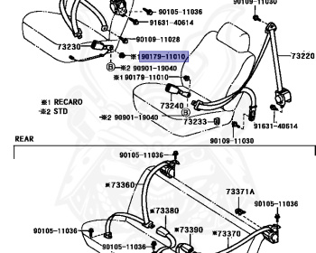 Toyota - Sprinter Levin - AE111 - 1995 - BZ-G TYPE - COUPE - Automatic - 4AGE