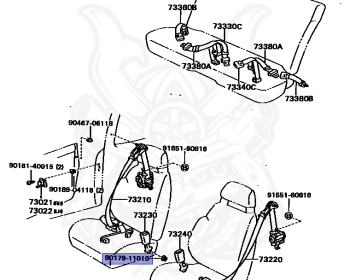 Toyota - Celica - ST185 - 1990 - GT-FOUR TYPE - LIFTBACK - Manual - 3SGTE