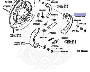 Toyota - Aristo - JZS147 - 1992 - 3.0V TYPE - 2JZGTE